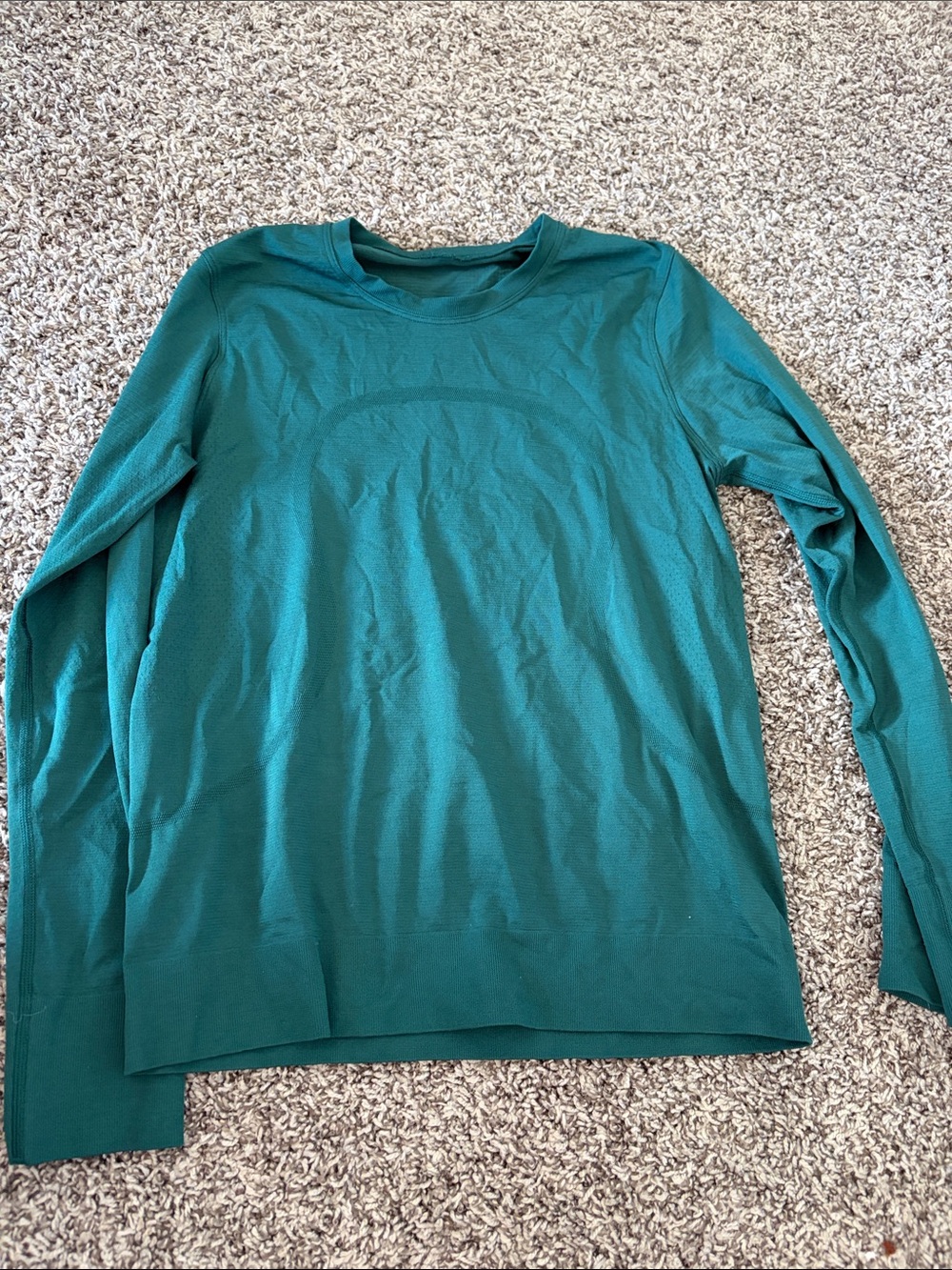 Swiftly Teal Long-Sleeve Shirt